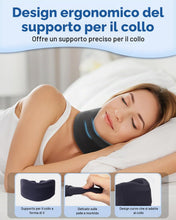 Carica l'immagine nel visualizzatore di Gallery, Collare Cervicale Morbido Regolabile Traspirante (Nero,M)