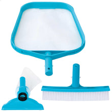 Carica l'immagine nel visualizzatore di Gallery, Intex 29056 - Kit di Pulizia Basic per Piscina, Plastica, Azzurro