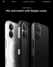 Carica l'immagine nel visualizzatore di Gallery, Spigen Glas.tR EZ Fit Optik Pro Protezione Fotocamera compatibile con iPhone 17, iPhone 16/16 Plus, 2 Pezzi, Nero, Anell