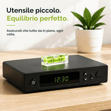 Carica l'immagine nel visualizzatore di Gallery, 3 pezzi Mini Livella a Bolla in Acrilico, Livella a Boccola 15×15×40 mm per Campeggio, Roulotte, Fotocamere, Immagini Fi
