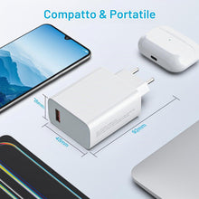 Carica l'immagine nel visualizzatore di Gallery, Caricatore Per Xiaomi 33W USB C Caricabatterie veloce Per Xiaomi