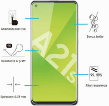 Carica l'immagine nel visualizzatore di Gallery, NEW'C Pellicola Vetro per Samsung Galaxy A21s, in Vetro Temperato