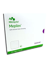 Carica l'immagine nel visualizzatore di Gallery, Mölnlycke Mepilex Border Flex Medicazione, 10 x 10 cm, 5 Pezzi