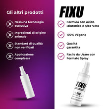 Carica l'immagine nel visualizzatore di Gallery, Soluzione Salina Piercing Spray FIXU 100ml con Acido Ialuronico e Aloe vera, Soluzione Fisiologica 100% Vegana, Deterge 
