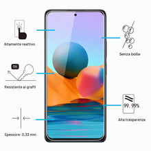 Carica l'immagine nel visualizzatore di Gallery, NEW'C Pellicola Vetro per Xiaomi Redmi Note 10 Pro/10 Pro Max 4G