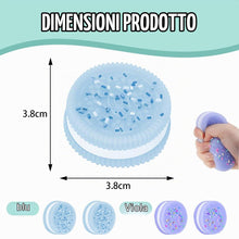 Carica l'immagine nel visualizzatore di Gallery, KYLOS Giochi Da Schiacciare Antistress 4 Pezzi, Taba Squishy, Fufu Squishy, Squishy, 2 Blu E 2 Viola, Giocattolo Ultra M
