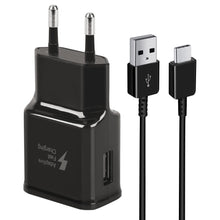 Carica l'immagine nel visualizzatore di Gallery, Caricatore USB adattatore rapido con cavo di ricarica USB tipo C 1,5 m per Samsung Galaxy S21 S21FE S21+ S20FE S20 S20 U