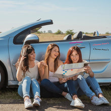 Carica l'immagine nel visualizzatore di Gallery, JEYORZY 4 Pezzi Adesivo Passenger Princess, Accessori Per Auto Principessa Passegger, Adesivi Auto Divertenti "Passenger