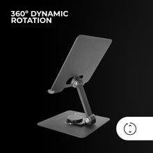 Carica l'immagine nel visualizzatore di Gallery, Mars Gaming MA-RST, Supporto per Tablet e Convertibile 2in1 fino a 13", Girevole a 360° + Regolabile in Altezza e Angolo