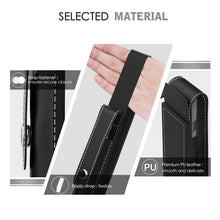 Carica l'immagine nel visualizzatore di Gallery, MoKo Cover compatibile con Apple Pencil, Nero | per Apple Pencil Pro/1ª/2ª gen/USB-C e stilo simili, dotato di fascia el