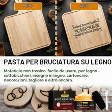 Carica l'immagine nel visualizzatore di Gallery, Pasta Bruciatrice per Legno e Artigianato,2pcs Convertitore di Ruggine,Pasta Combustibile,Strumento per Bruciare il Legn