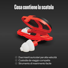 Carica l'immagine nel visualizzatore di Gallery, Alpine MotoSafe Sport Tappi per Orecchie – Tappi da Gara ed Escursioni – Previeni i danni alle orecchie quando guidi la 