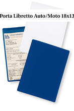 Carica l'immagine nel visualizzatore di Gallery, 2 PZ - Disco Orario Auto MAXI + Porta Documenti Auto in Plastica Blu + Busta Protettiva in PVC - 15x12 CM - BENESSERE In