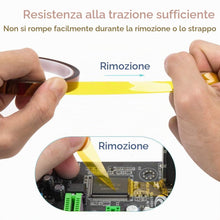 Carica l'immagine nel visualizzatore di Gallery, Gebildet 6 pezzi Polyimide Nastro Resistenti ad Alta Temperatura con Adesivo in Silicone, Kapton Nastro per Mascheratura