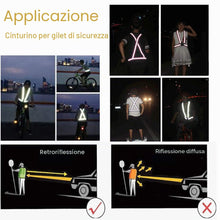 Carica l'immagine nel visualizzatore di Gallery, HYCOPROT Gilet di Sicurezza Riflettente Alta Visibilità EN ISO 20471