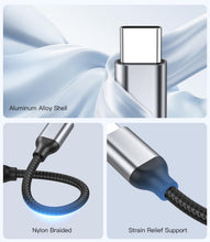 Carica l'immagine nel visualizzatore di Gallery, Adattatore USB C a Jack 3.5 mm, Adattatore USB C per iPhone 17 16 15/Galaxy