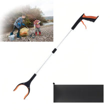 Carica l'immagine nel visualizzatore di Gallery, Pinza Telescopica Pieghevole,Pinza Raccogli Rifiuti,Bastone Prendi Oggetti,Raccoglitore Immondizia,Bastone Braccio Forte
