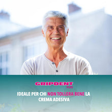 Carica l'immagine nel visualizzatore di Gallery, Gripdent Plus - Polvere Super Adesiva per Dentiere e Protesi Dentali - Non Crea Irritazioni, Fissaggio Molto Semplice