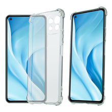 Carica l'immagine nel visualizzatore di Gallery, Cover Trasparente per Xiaomi 11 Lite 5G NE, Custodia Resistente in TPU, Anti Urto con Angoli Rinforzati, Protezione Bord