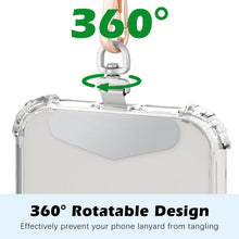 Carica l'immagine nel visualizzatore di Gallery, MoKo Toppa per cordino cellulare girevole 360°, set da 2