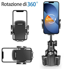 Carica l'immagine nel visualizzatore di Gallery, Supporto per smartphone da auto, da montare nel portabevande