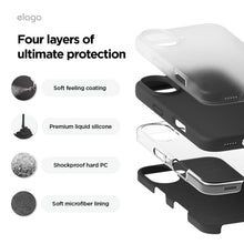 Carica l'immagine nel visualizzatore di Gallery, elago Cover in Silicone Liquido per iPhone 16
