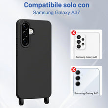 Carica l'immagine nel visualizzatore di Gallery, Cover per Samsung Galaxy A37 5G con Cordino, Morbido TPU Silicone Case con Laccio Tracolla, Regolabile e Rimovibile, Ant