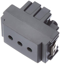 Carica l'immagine nel visualizzatore di Gallery, Vimar 0R16201 Idea Presa elettrica a muro con protezione SICURY 2P+T 10A P11 grigio