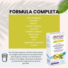 Carica l'immagine nel visualizzatore di Gallery, Drenax Forte Bustine Ananas – Integratore Alimentare Drenante con Betulla, Ortosifon e Lespedeza – Supporto al Drenaggio