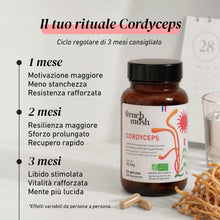 Carica l'immagine nel visualizzatore di Gallery, French Mush Funghi Cordyceps Bio - 56 Capsule Vegane