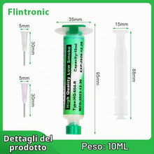 Carica l'immagine nel visualizzatore di Gallery, Flintronic Pasta Per Saldature, Flusso Di Pasta senza Piombo, 1pz（10ml）