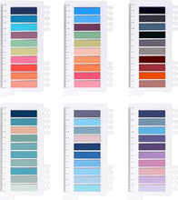 Carica l'immagine nel visualizzatore di Gallery, 1200 Pezzi Segnapagina, Segnalibri, Brencco Segnapagina Plastificati, Colorati, Segna Pagina Adesivi, Sticky Notes, Linguette per Leggere/Contrassegnare/Studio