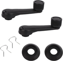 Carica l'immagine nel visualizzatore di Gallery, Manovella Alzacristalli Auto, 2 Pezzi Maniglia per Vetro Manuale, Sostituzione per Suzuki Geo Tracker, ABS Antiscivolo (