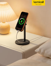 Carica l'immagine nel visualizzatore di Gallery, Lamicall Supporto Telefono Scrivania Regolabile [Altezza/Angolo Regolabili]