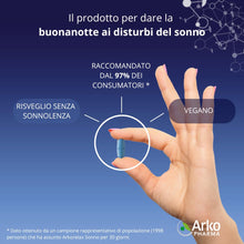 Carica l'immagine nel visualizzatore di Gallery, Arkopharma Arkorelax Sonno Favorisce Sonno e Rilassamento