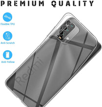 Carica l'immagine nel visualizzatore di Gallery, Captor Cover Trasparente per Xiaomi Redmi 9T / Poco M3, Custodia TPU in Silicone Flessibile Morbida e Sottile, Protezion