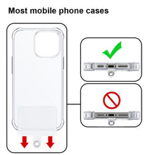 Carica l'immagine nel visualizzatore di Gallery, Cordino per Cellulare Telefono Universale,Adatto a Tutti Gli Smartphone, Rimovibile Cordino da Collo Nylon Catena Collan