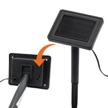 Carica l'immagine nel visualizzatore di Gallery, Spetebo Set di 4 faretti a energia solare a LED per piante in vaso e aiuole – faretto a energia solare per piante e pian