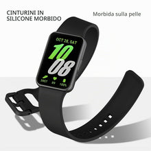 Carica l'immagine nel visualizzatore di Gallery, 5 pezzi cinturino in silicone compatibile con Samsung Galaxy Fit 3, morbido impermeabile orologio sportivo per Samsung G