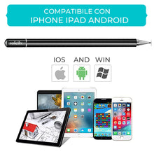 Carica l'immagine nel visualizzatore di Gallery, Penna per Tablet Universale - Penna Touch - Pennino Touch Screen- Pennino per tablet Compatibile con Apple Pencil, Iphon