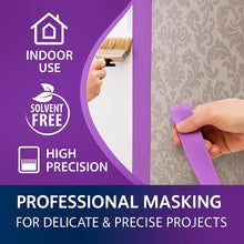 Carica l'immagine nel visualizzatore di Gallery, Dpm tapes - Nastro Mascheratura Viola per Superfici Delicate, Nastro Carta da Imbianchino per Pittura di Precisione, Rim