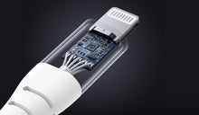 Carica l'immagine nel visualizzatore di Gallery, ONYX Cavo Lightning 1m – Ricarica Rapida e Trasferimento Dati, Compatibile con iPhone 14, 13, 12, 11, Cavetto Apple USB,