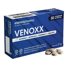 Carica l'immagine nel visualizzatore di Gallery, CISBANI PHARMA Venoxx Diosmina, Esperidina, Meliloto e Vitamina C, 30 cpr