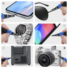 Carica l'immagine nel visualizzatore di Gallery, OSDUE Set di 124 Cacciaviti Precisione per Switch PS4 Xbox PC Laptop, Blu