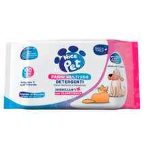Carica l'immagine nel visualizzatore di Gallery, Nice Pet Salviette IGIENIZZANTI Cani, Gatti con CLOREXIDINA - 100 Salviette - Proteggono Il PH Naturale - Profum al Muschio - Salvette Ideali per l'igiene Manto di Cani e Gatti | Salviette Cane