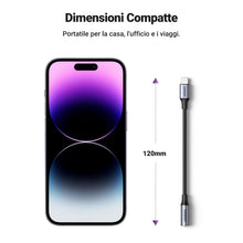 Carica l'immagine nel visualizzatore di Gallery, UGREEN Adattatore Cuffie per MFi Certificato Cavo Lightning a Jack 3.5mm