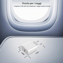 Carica l'immagine nel visualizzatore di Gallery, USB-C Power Adapter 20W per Apple, USB C Rapido Caricatore per iPhone 17 16 15 14 13 12 11/15 14 Pro/15 14 Pro Max/15 16