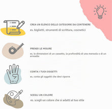 Carica l'immagine nel visualizzatore di Gallery, D.RECT Organizer da scrivania | portapenne organizer da tavolo in metallo | ripiano da ufficio con porta foglietti in rete | 103 x 154 x 103 mm nero