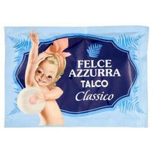 Carica l'immagine nel visualizzatore di Gallery, Felce Azzurra - Talco in Polvere Profumato Classico in Busta, Assorbente, Rinfrescante, Lenitivo per Adulti, Bambini e B