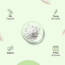 Carica l'immagine nel visualizzatore di Gallery, Colina Integratore Vegano, 714mg per Dose, 180 Capsule, 3 Mesi di Scorta
